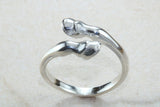 Horse Hoof ring, solid silver with high polished finish, suitable for all ages. Available in silver, yellow gold, white gold and platinum