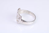 Happy and Sad Mask Ring, made from solid cast silver