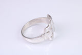 Happy and Sad Mask Ring, made from solid cast silver