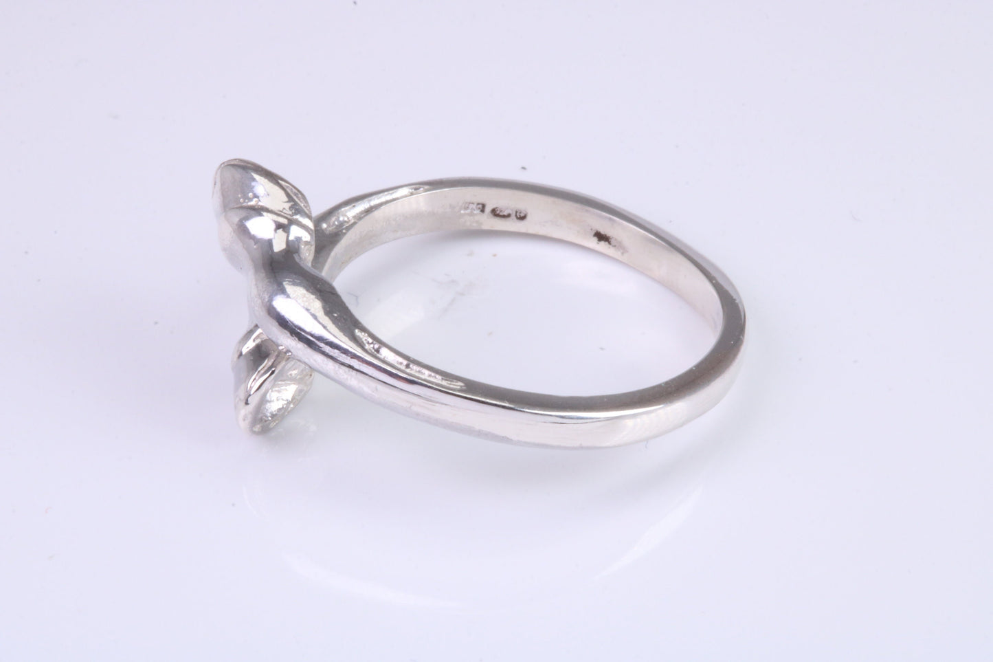 Horse Hoof Ring, made from solid cast silver