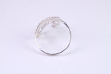 Snake Ring, made from solid cast silver