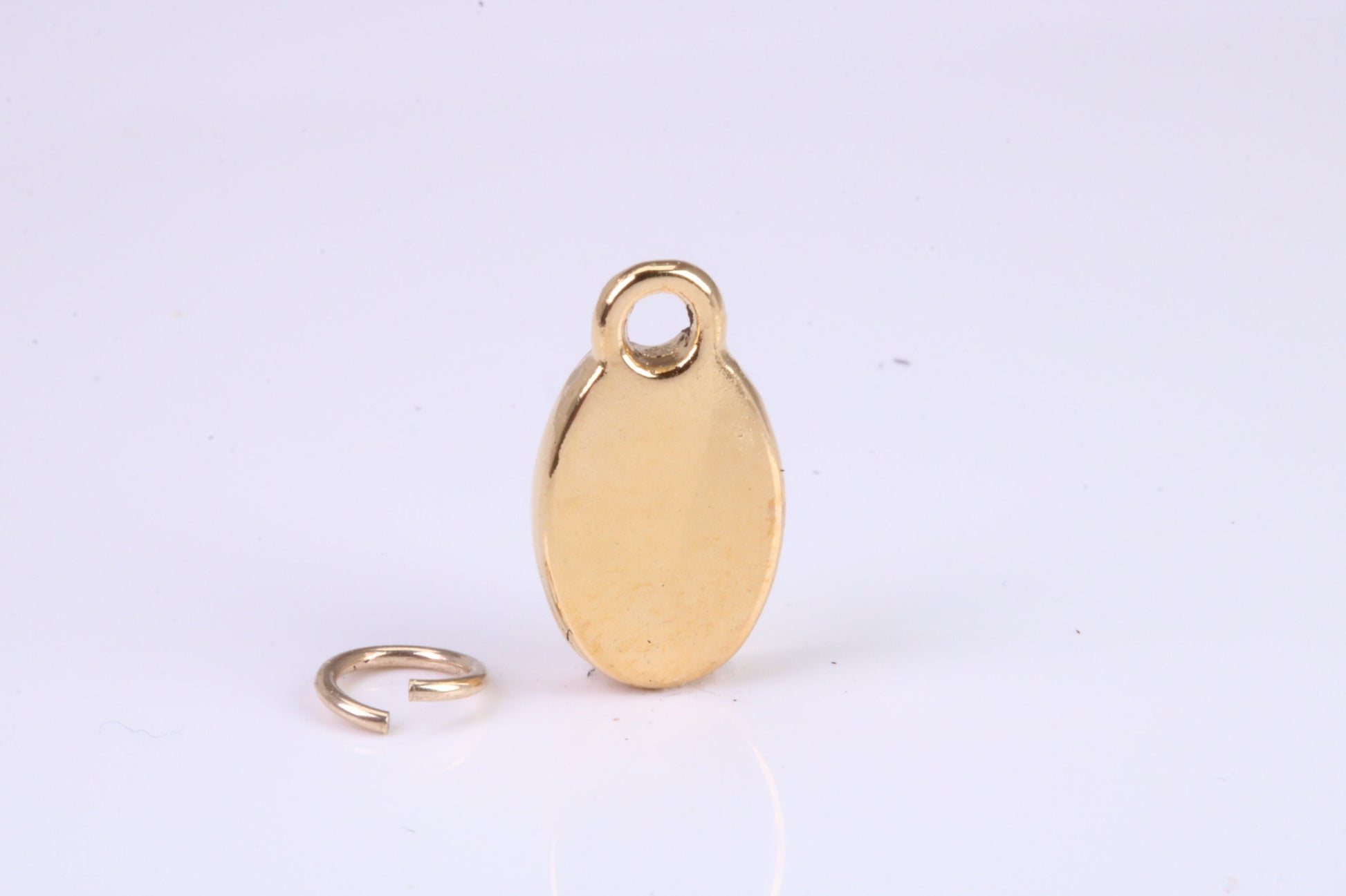 Believe Charm, Traditional Charm, Made from Solid Cast British Hallmarked Yellow Gold