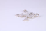 33 mm Long chunky Cross, Made From Solid Cast Silver