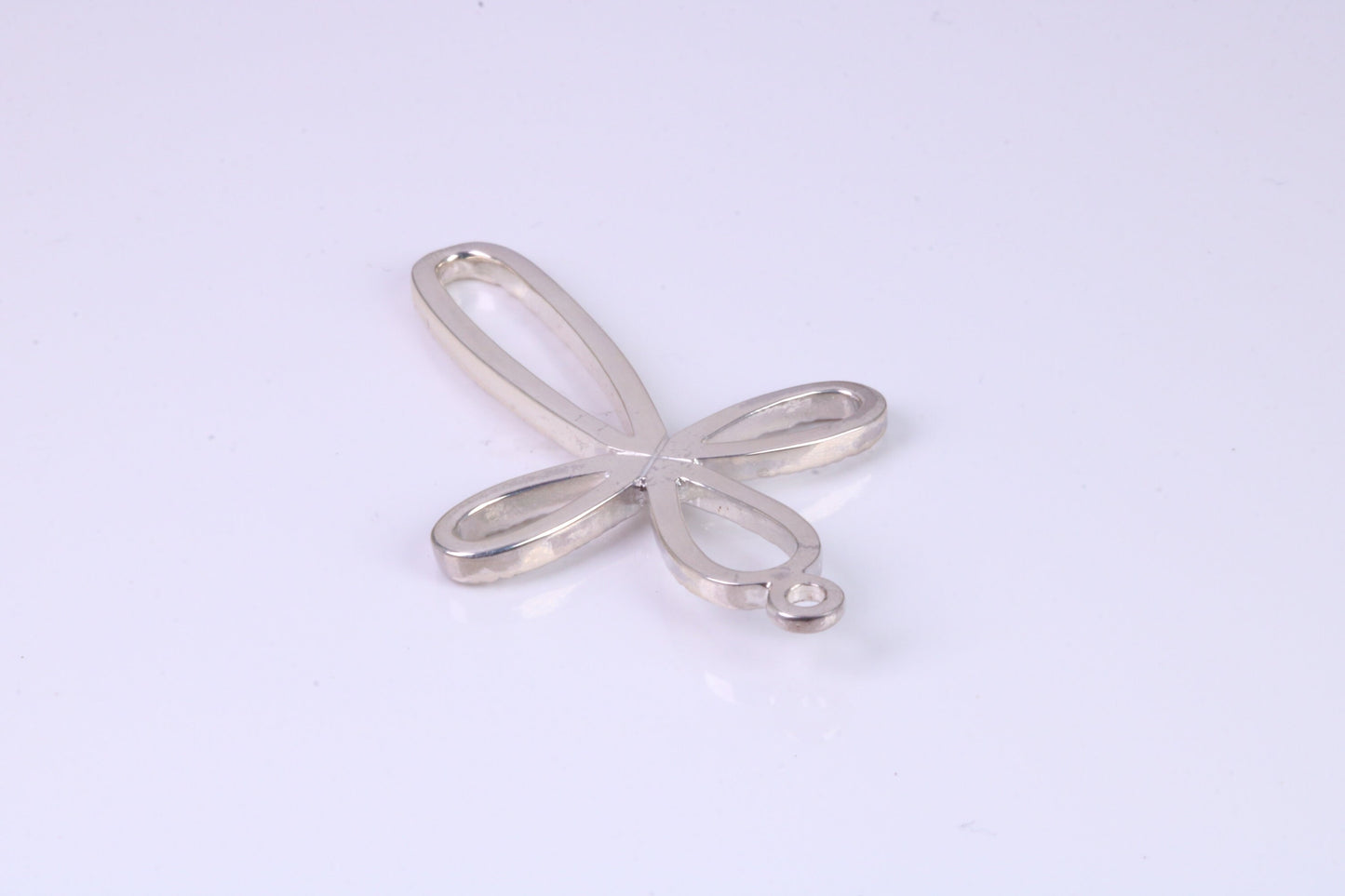 40 mm Long, Open Cross, Made From Solid Cast Silver