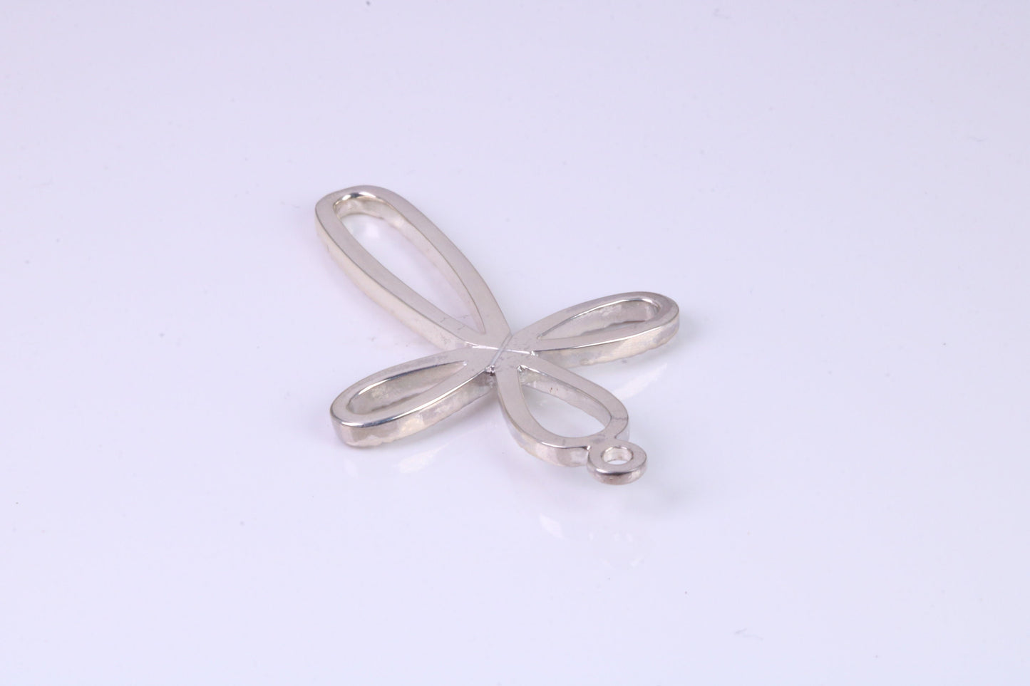 40 mm Long, Open Cross, Made From Solid Cast Silver