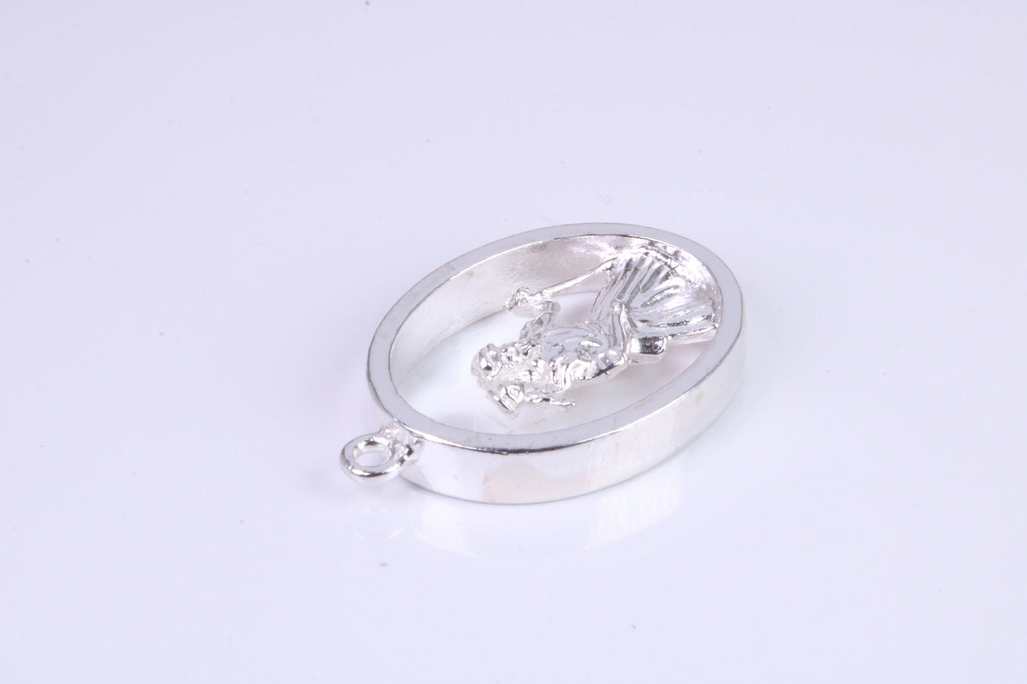 Oval Christopher, Chunky and Made From Solid Cast Silver