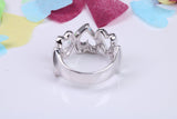Love Hearts Very Dressy Ring, Made From Solid Sterling Silver