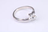 Horse Hoof Ring, made from solid cast silver
