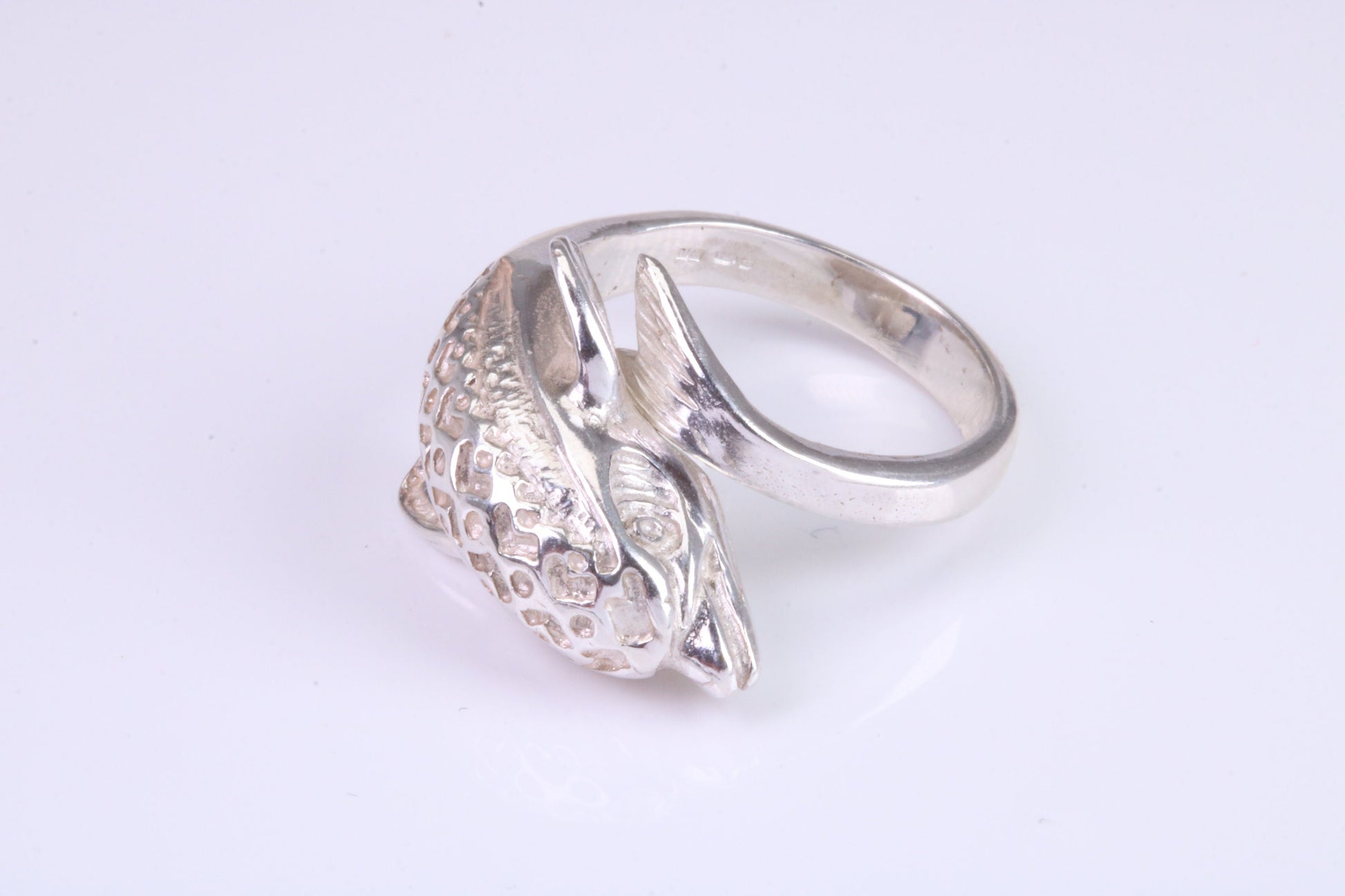 Dolphin Ring, made from solid cast silver