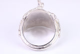 Very large and very very heavy Saddle ring, made from solid cast silver, British Hallmarked
