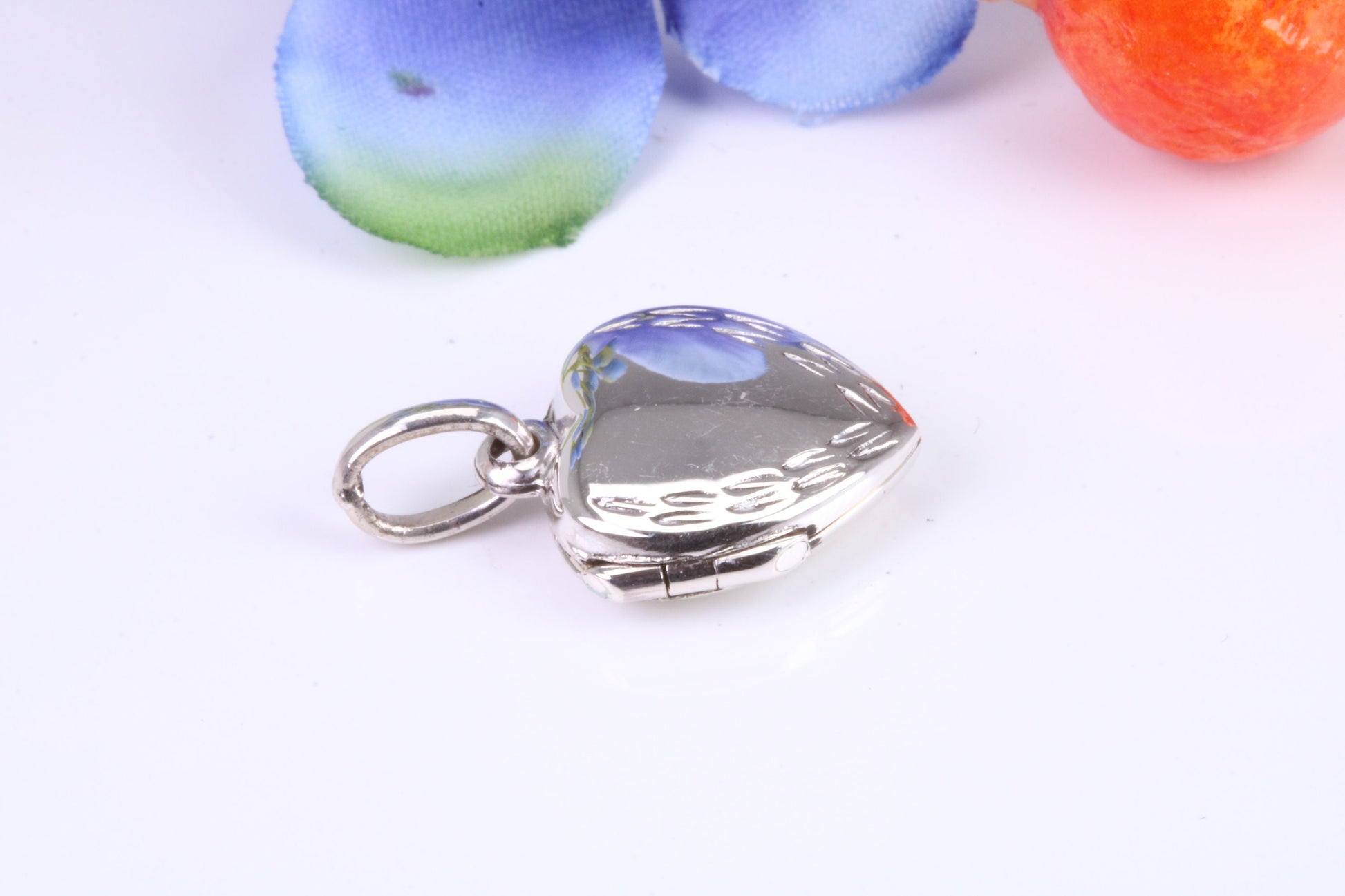 14 mm Heart Shaped Locket, Made from Solid Sterling Silver