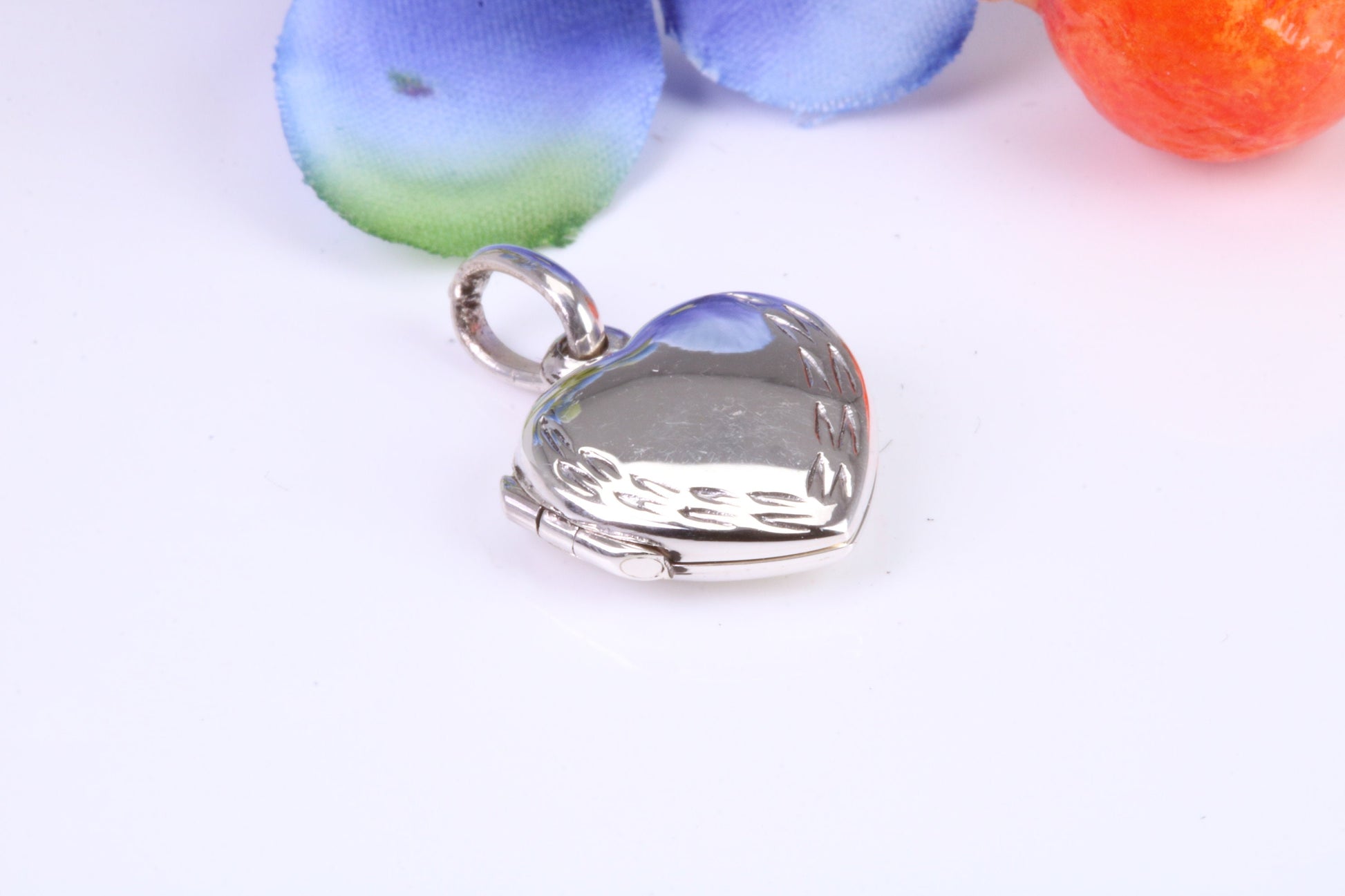 14 mm Heart Shaped Locket, Made from Solid Sterling Silver