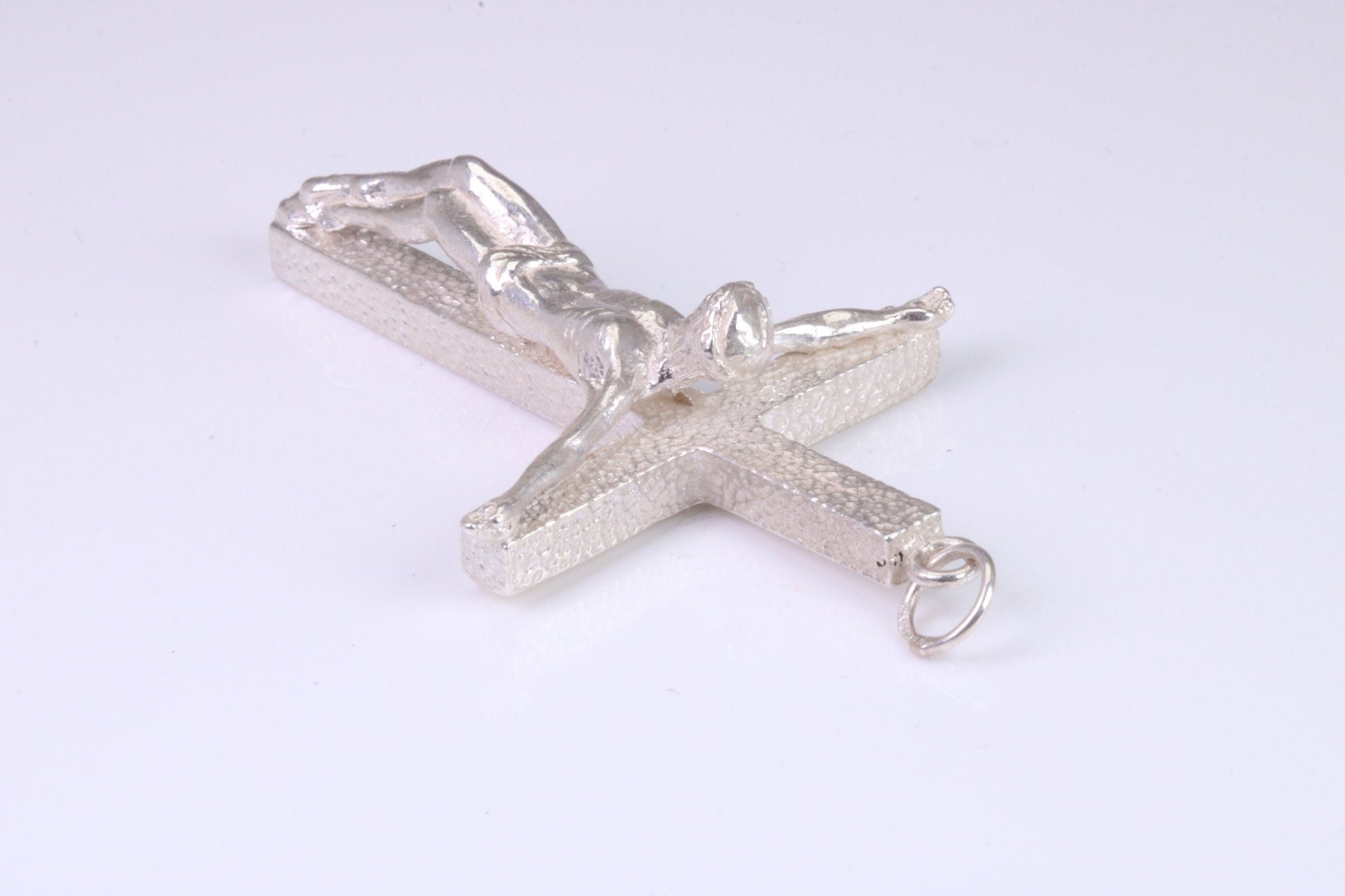 Large and Heavy Sterling Silver Crucifix