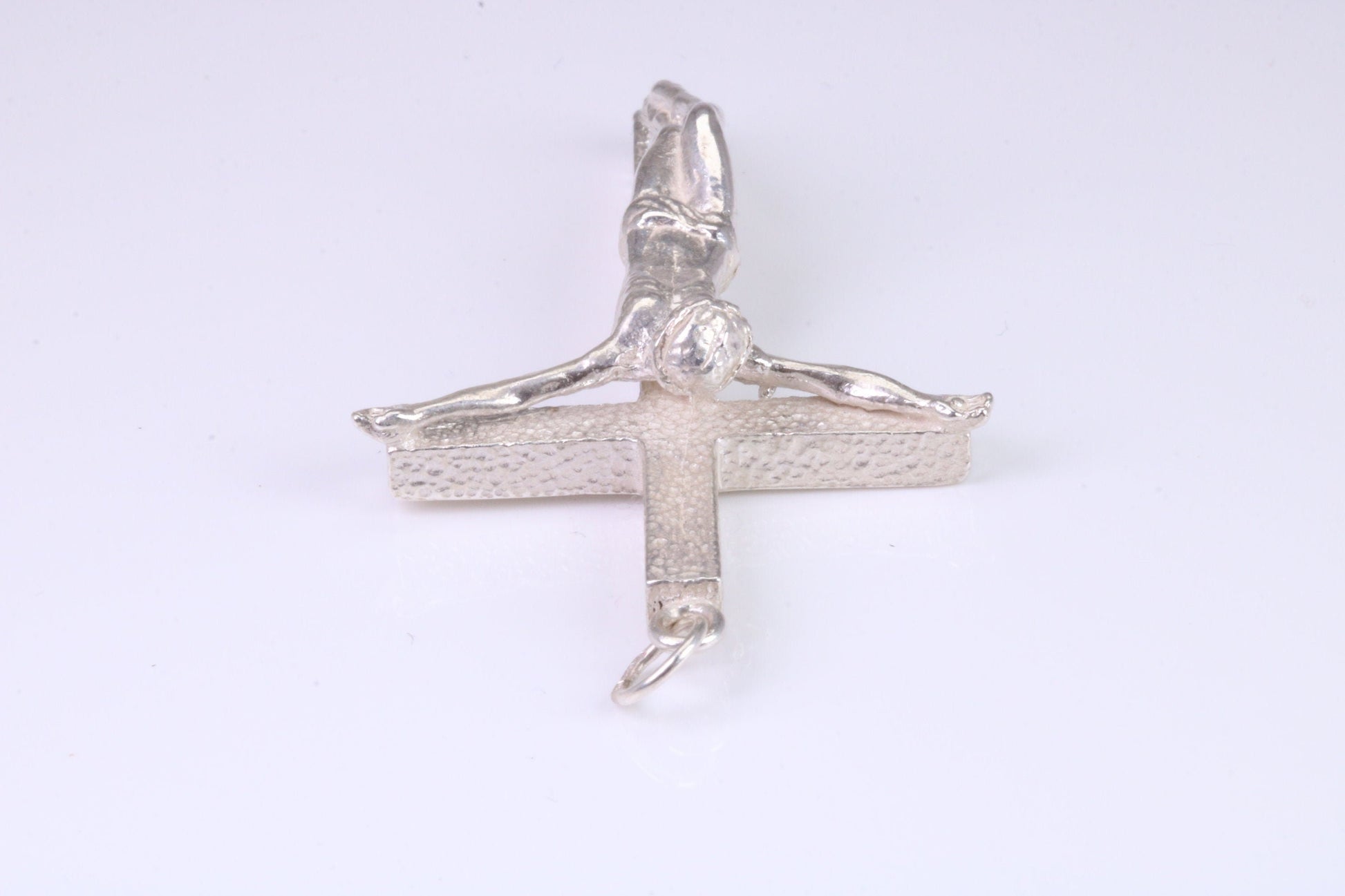 Large and Heavy Sterling Silver Crucifix