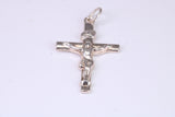 Small Sterling Silver Crucifix Necklace