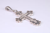 Large Chunky Sterling Silver Cross