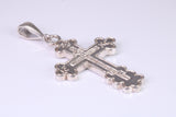 Large Chunky Sterling Silver Cross