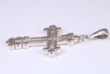 Large Chunky Sterling Silver Cross