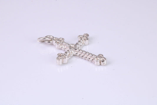 Small Ornate Cross Necklace