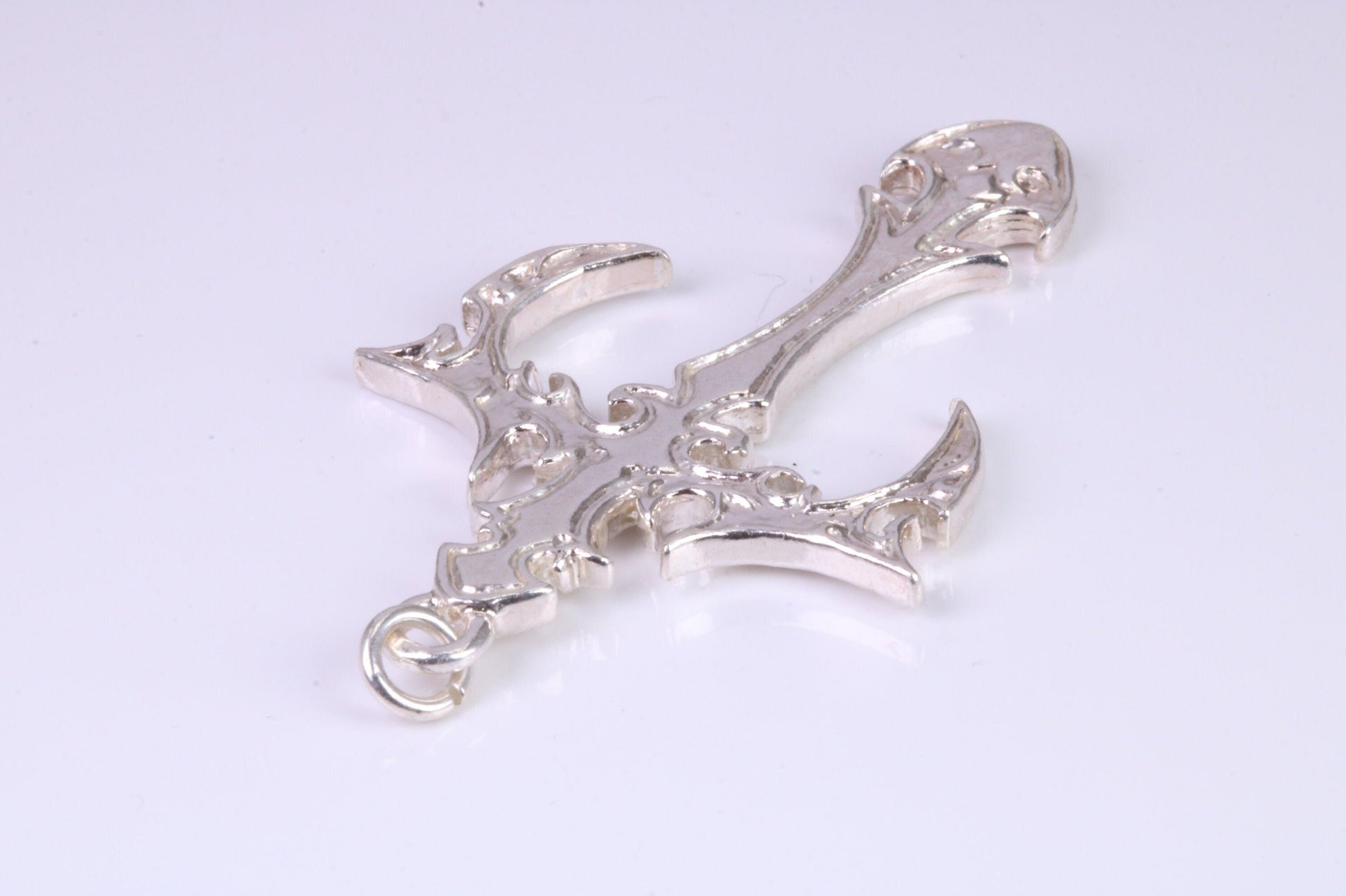 Large Sterling Silver Cross