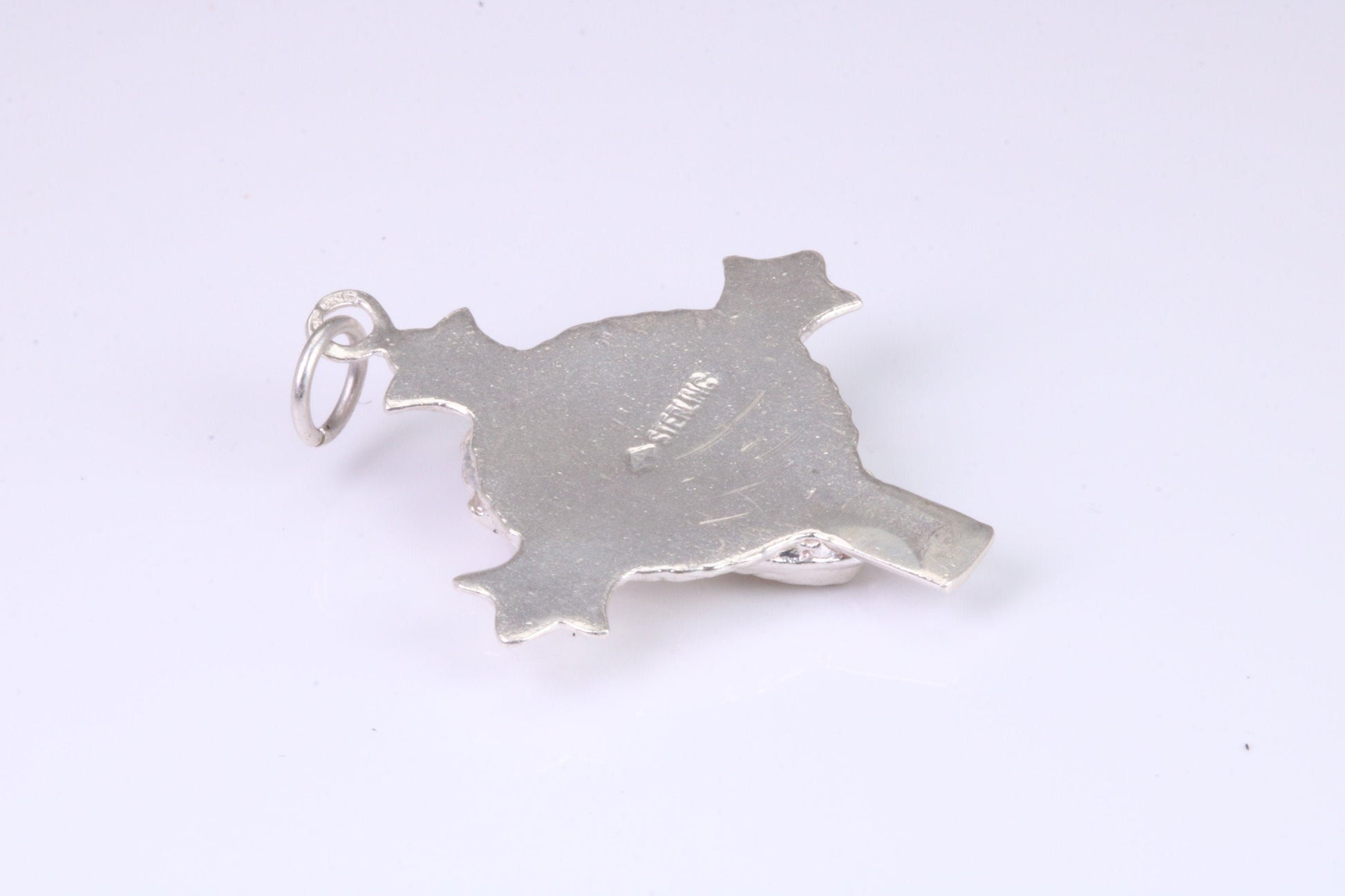 Large Chunky Silver Crucifix Necklace