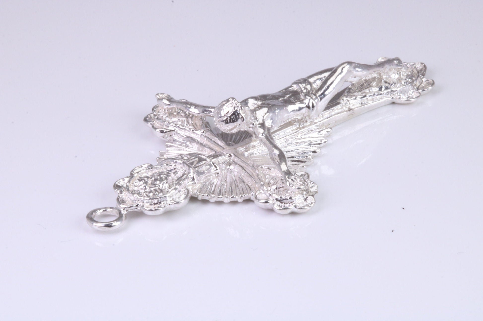 Large Chunky and very Ornate Crucifix Necklace