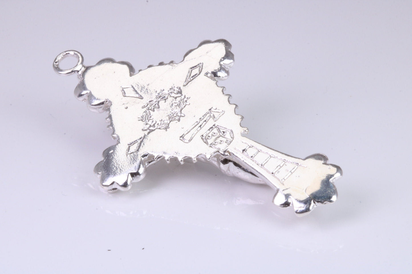 Large Chunky and very Ornate Crucifix Necklace