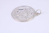 Sterling Silver Large Chunky St Christopher