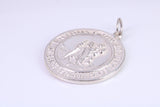 Sterling Silver St Christopher, Large Chunky