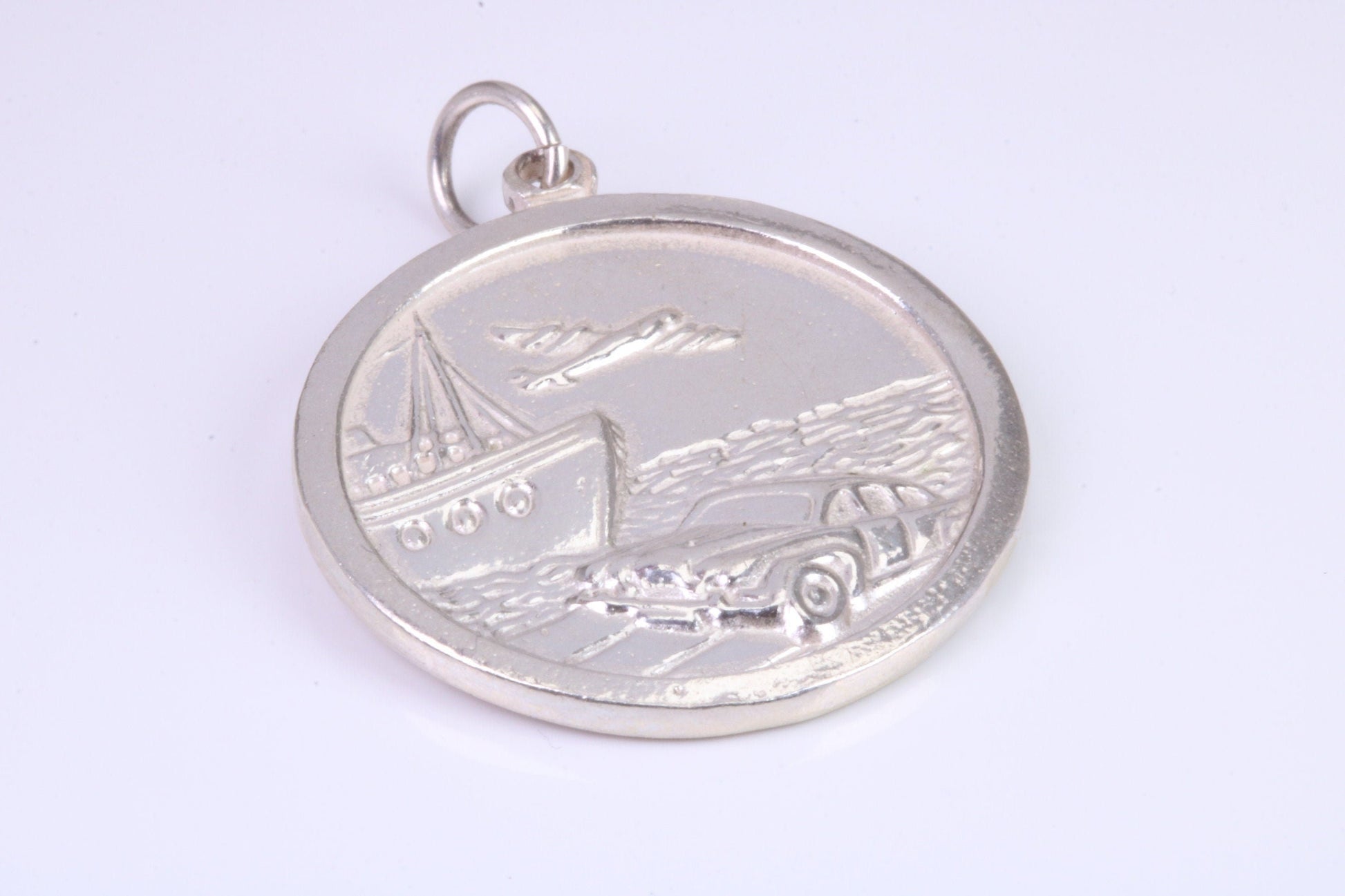 Sterling Silver St Christopher, Large Chunky