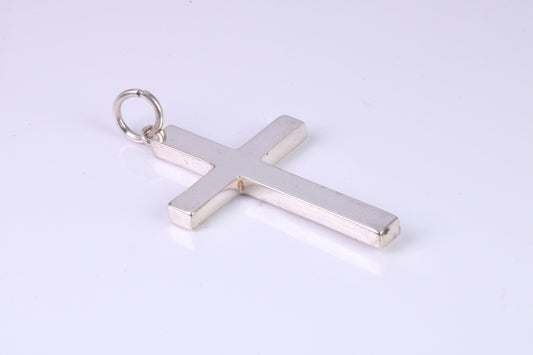 Sterling Silver Chunky Cross