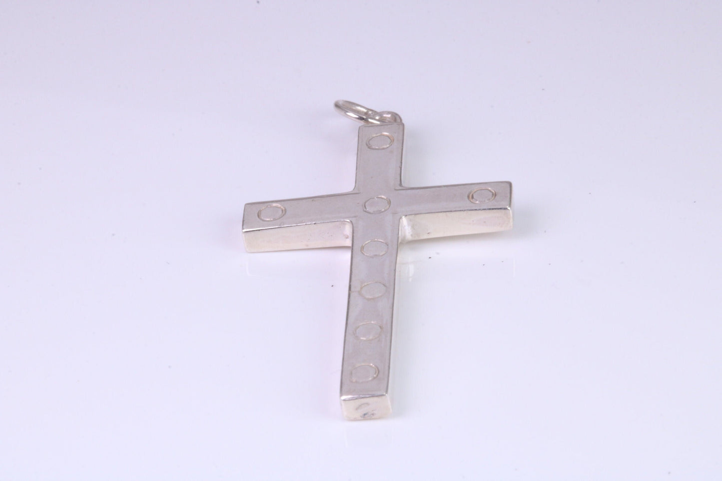 Sterling Silver Chunky Cross