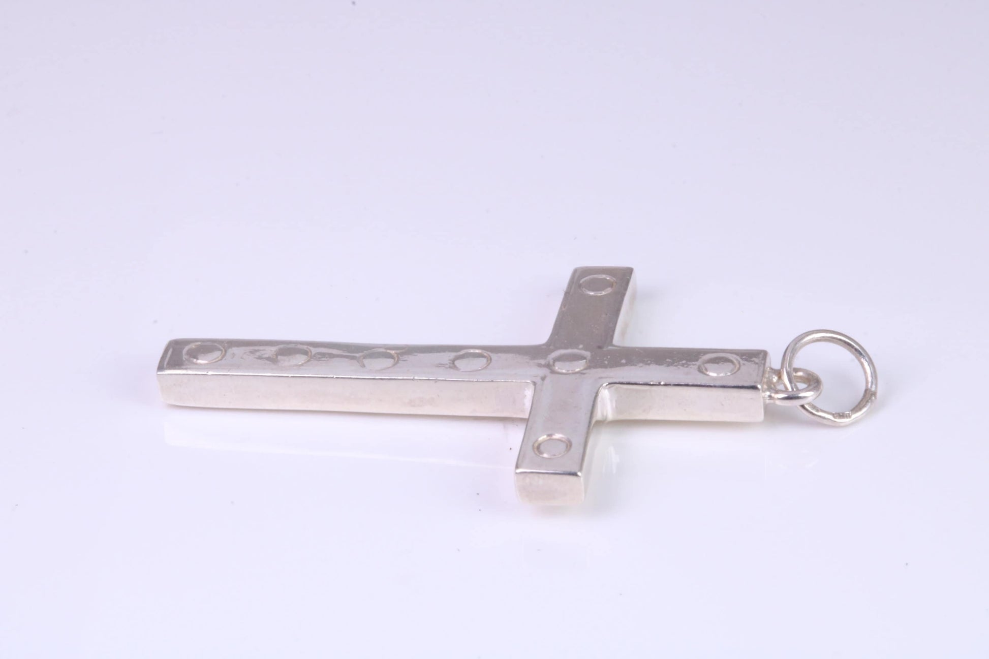 Sterling Silver Chunky Cross