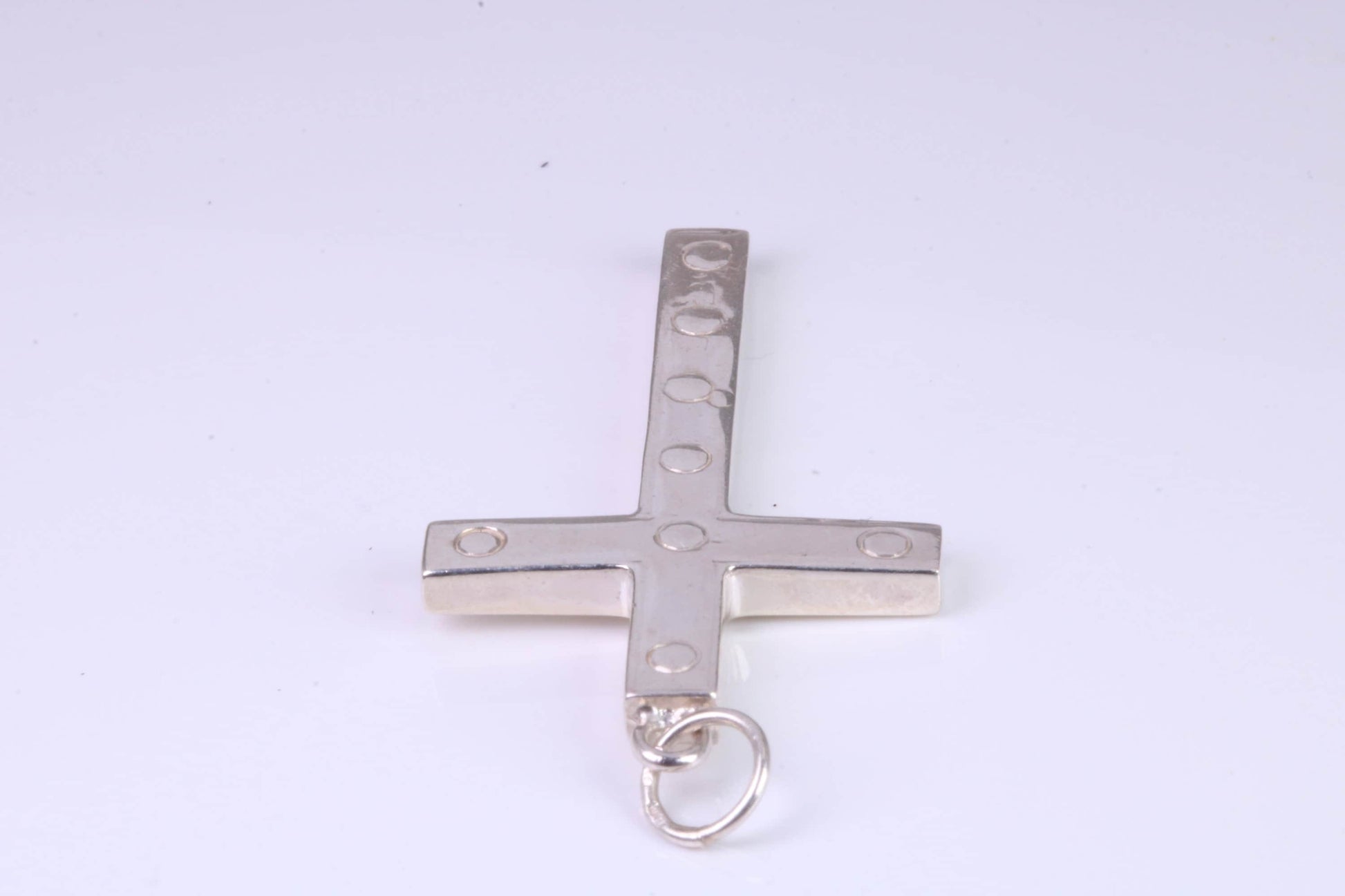 Sterling Silver Chunky Cross