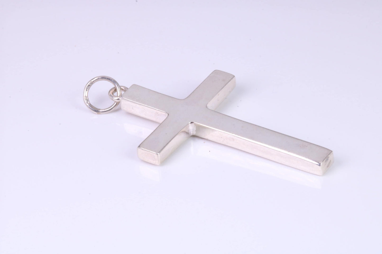 Sterling Silver Chunky Cross