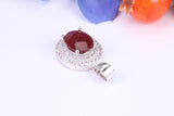 Sterling Silver C Z set Dressy Necklace