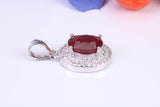 Sterling Silver C Z set Dressy Necklace