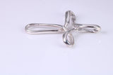 Sterling Silver Cross Together with 16 inch Silver Chain