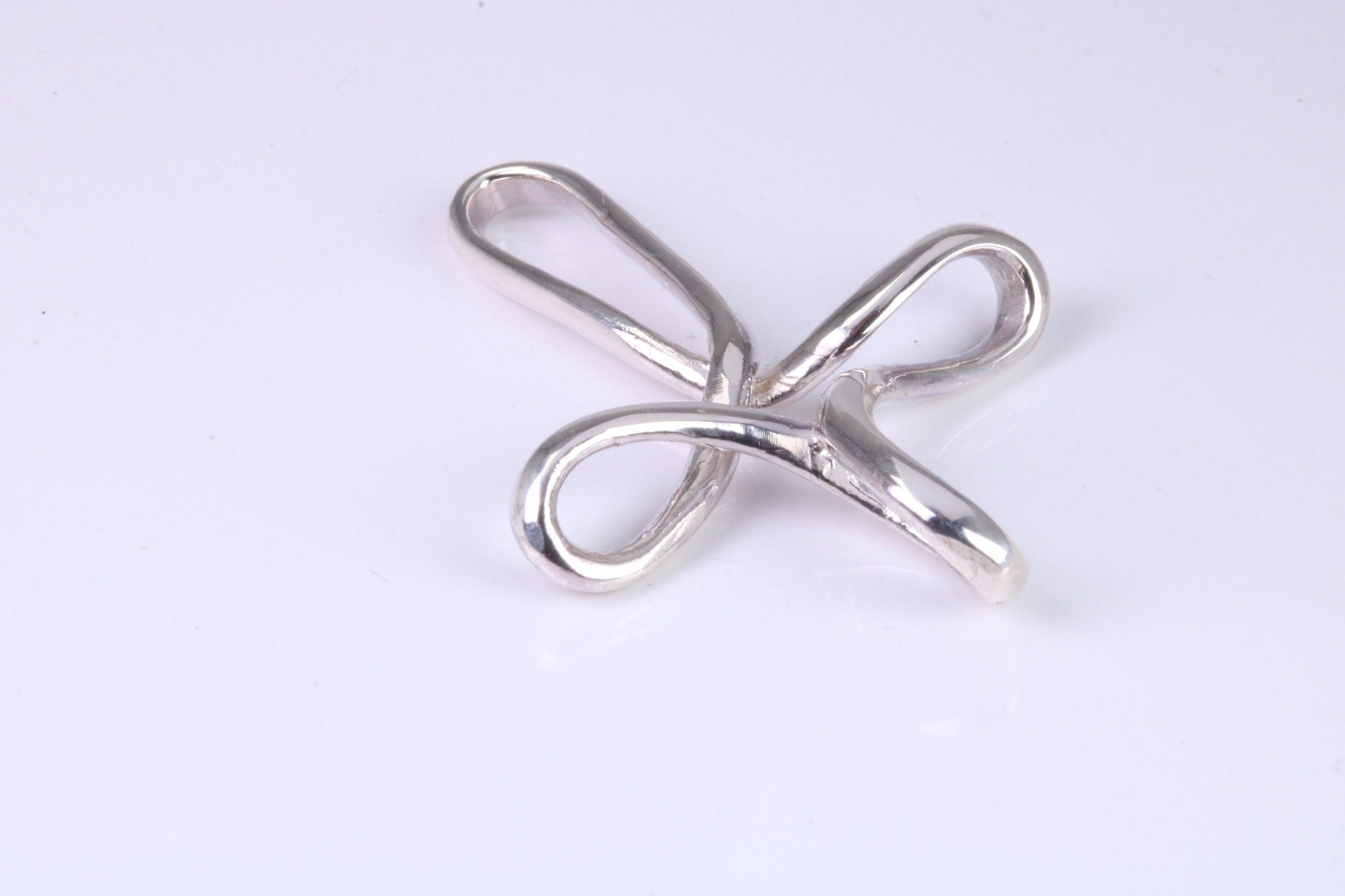 Sterling Silver Cross Together with 16 inch Silver Chain