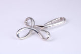 Sterling Silver Cross Together with 16 inch Silver Chain