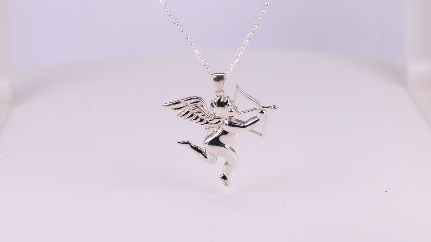 Cupid Necklace, made from solid Sterling Silver