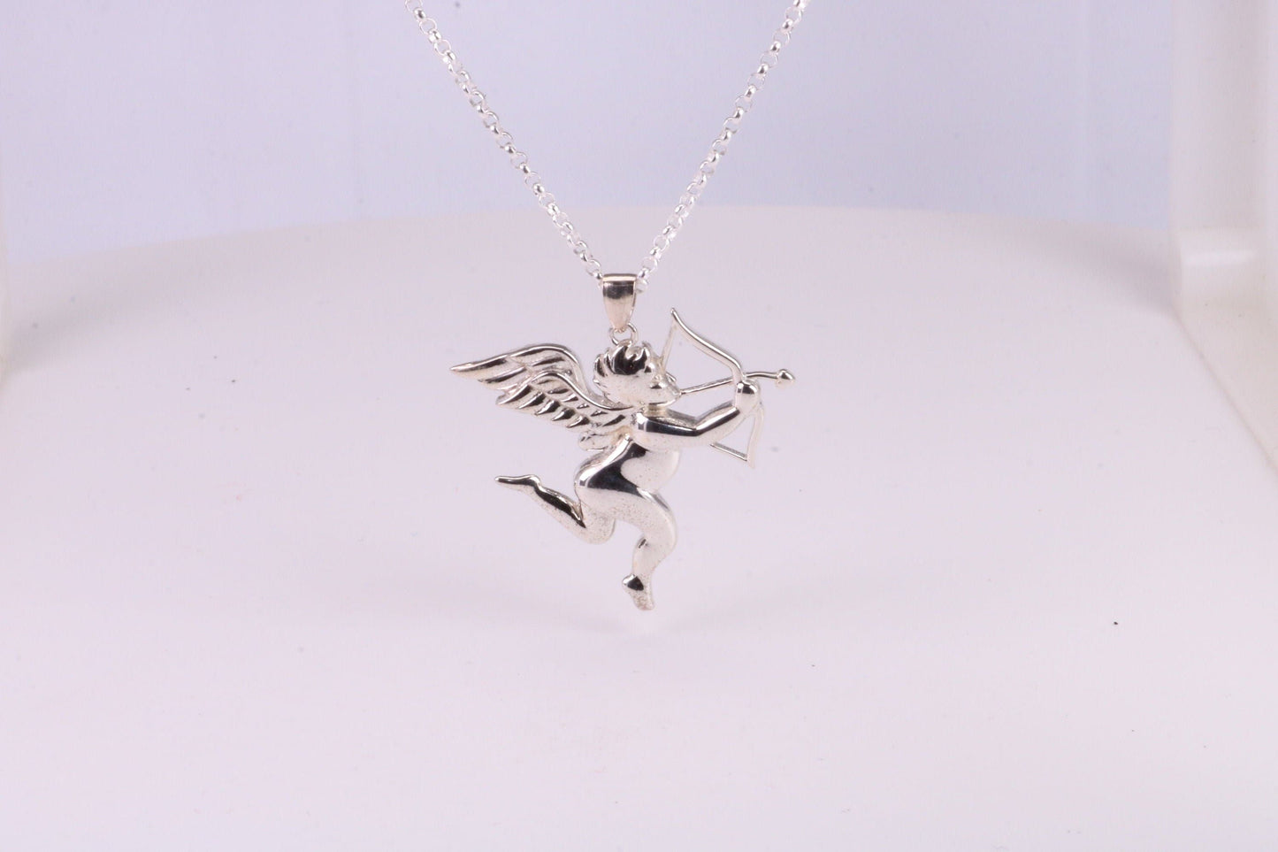 Cupid Necklace, made from solid Sterling Silver