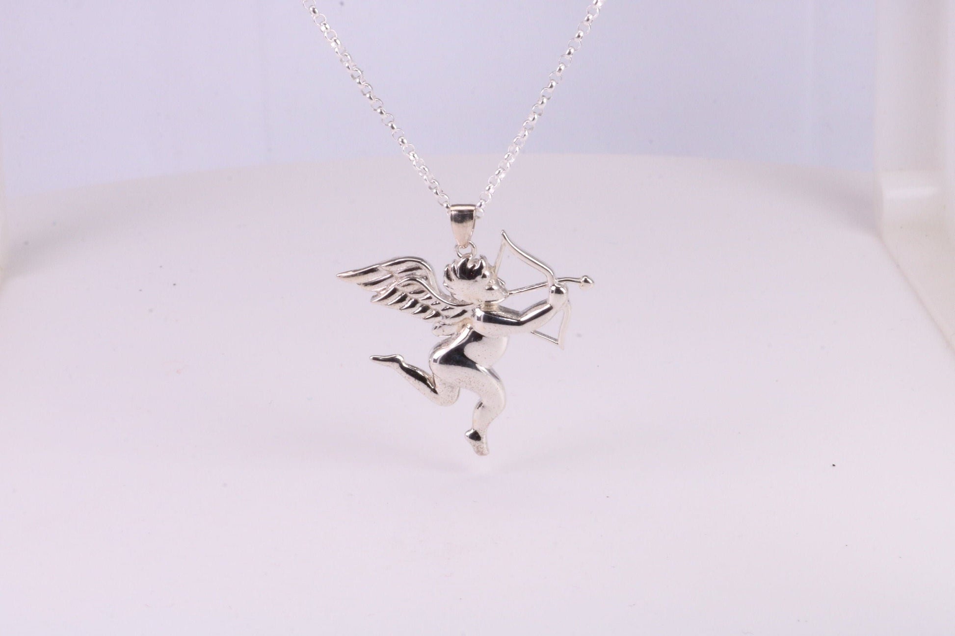 Cupid Necklace, made from solid Sterling Silver