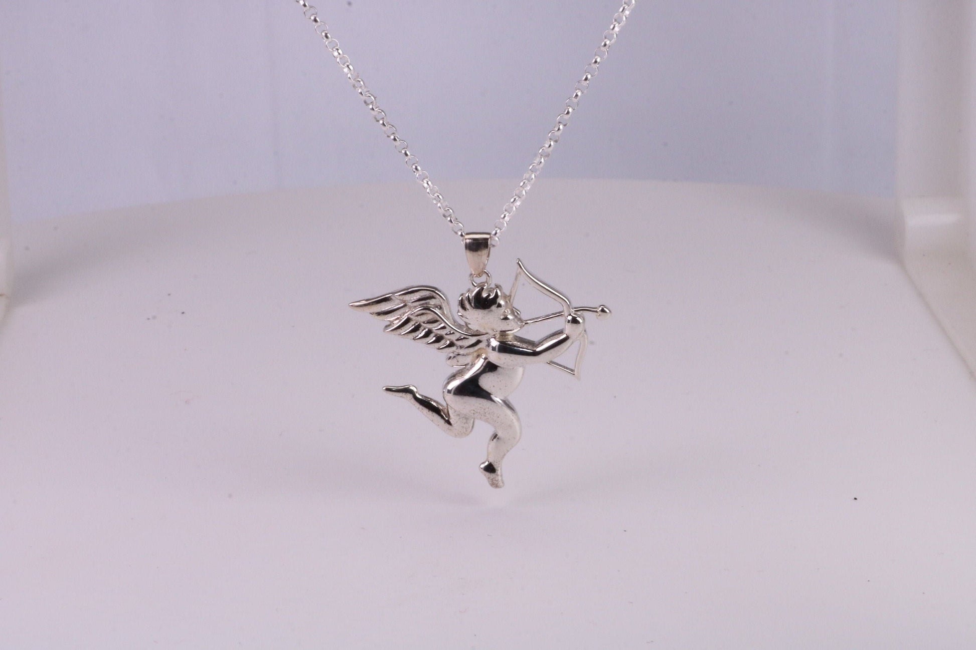 Cupid Necklace, made from solid Sterling Silver