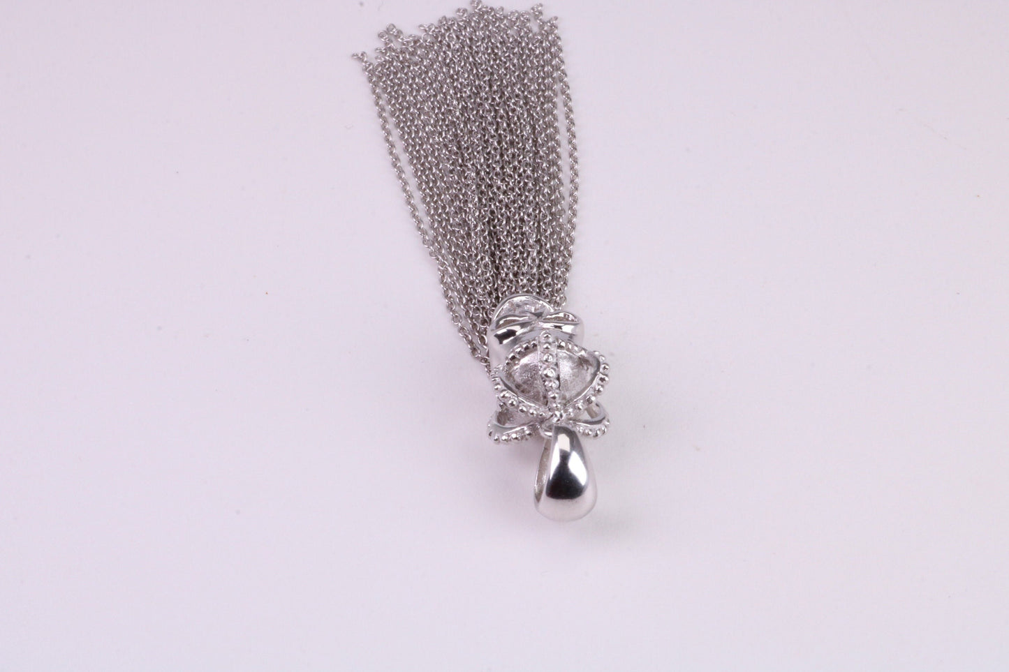 Skull Crown Pendant, Made from solid Sterling Silver