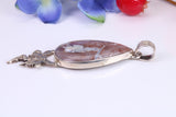 Large Wild Horse Magnesite Pendant set in Sterling Silver