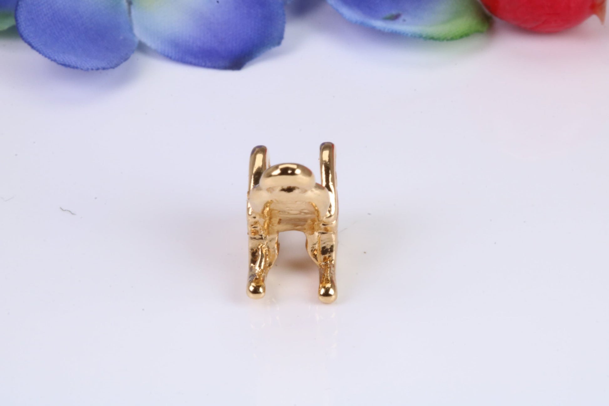 Rocking Chair Charm, Traditional Charm, Made from Solid Cast Gold, British Hallmarked