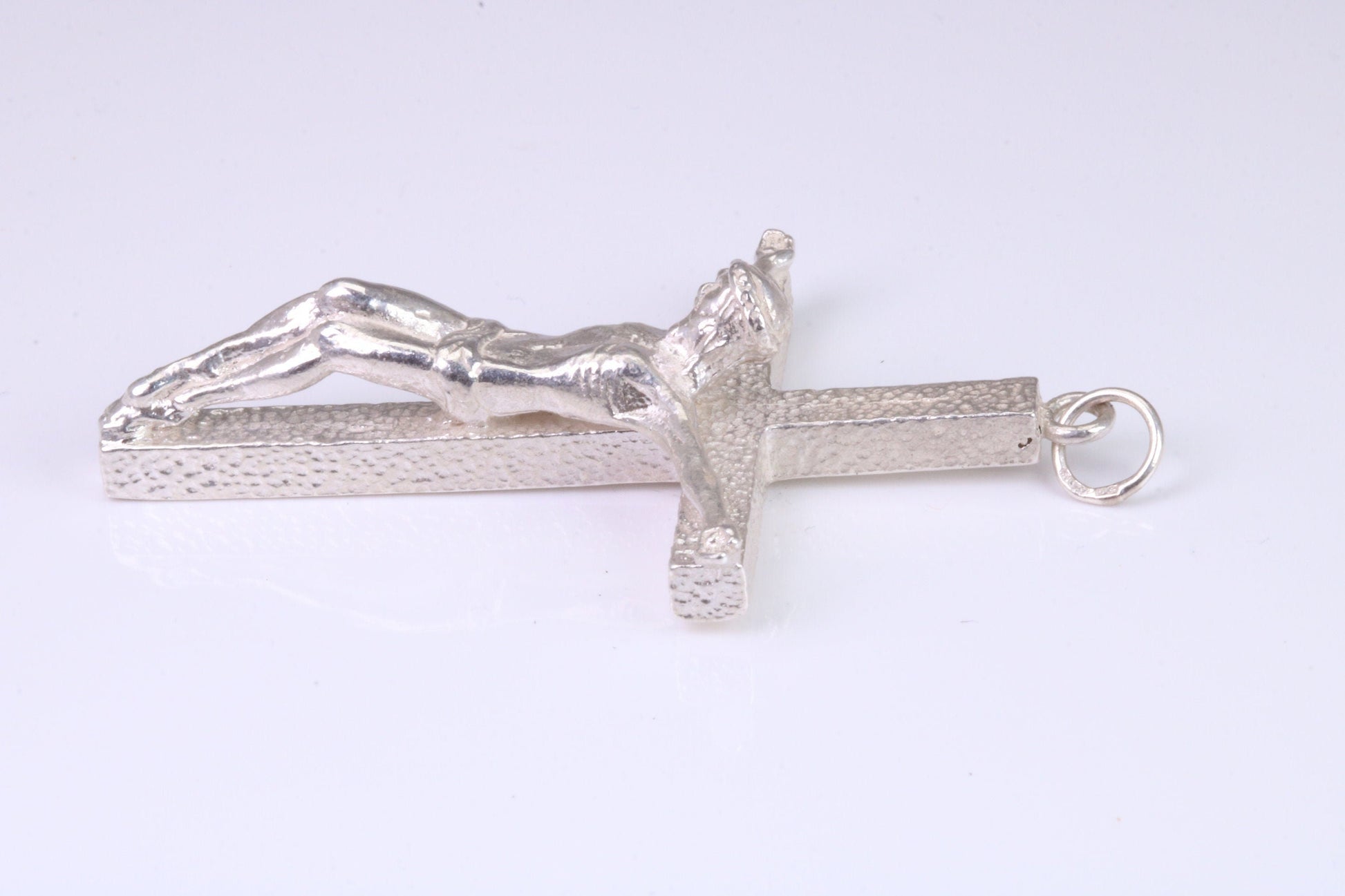 Large and Heavy Sterling Silver Crucifix
