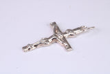 Small Sterling Silver Crucifix Necklace