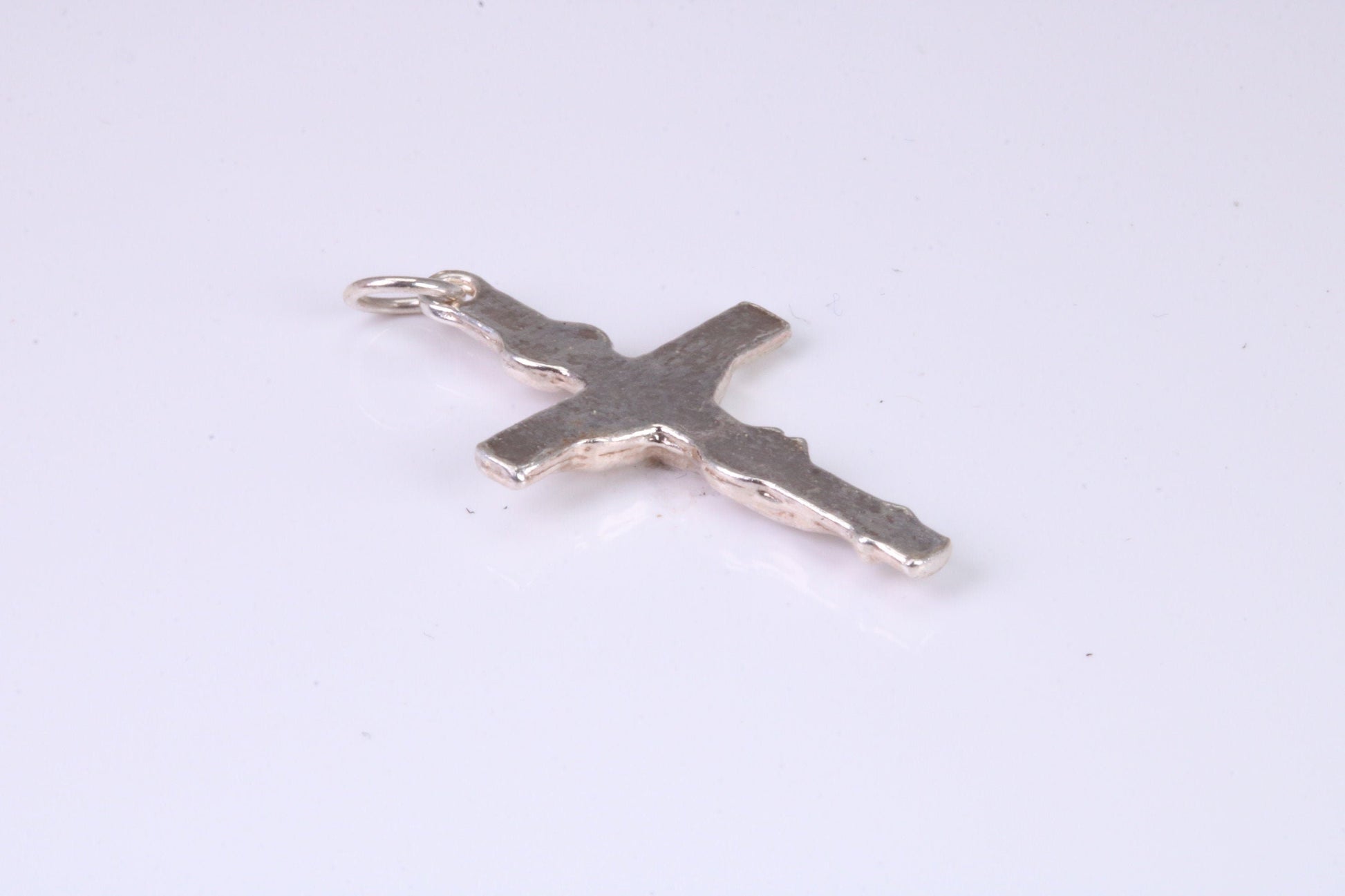 Small Sterling Silver Crucifix Necklace